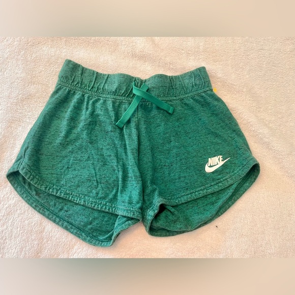 Nike Other - Nike Green Athletic Shorts Elastic Waistband Relaxed Fit